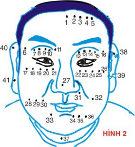Xem nốt ruồi trên khuôn đàn ông