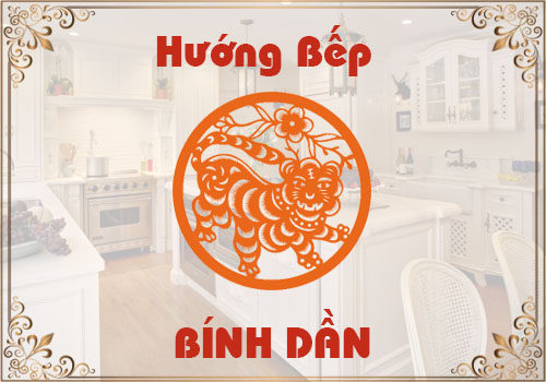 Chọn hướng bếp hợp phong thủy cho tuổi Bính Dần