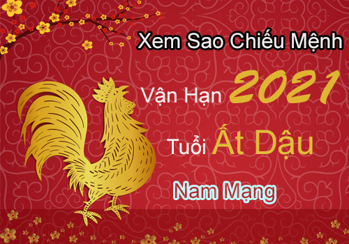 Xem sao chiếu mệnh vận hạn năm 2021 cho tuổi Ất Dậu 2005 nam mạng