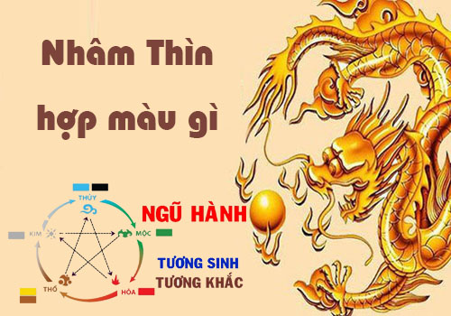 Tuổi Nhâm Thìn hợp màu gì, kỵ màu gì theo phong thủy?