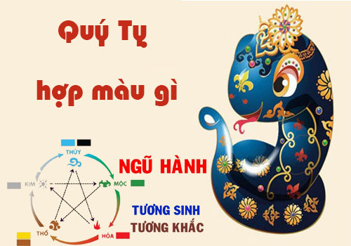 Tuổi Quý Tỵ hợp màu gì, kỵ màu gì theo phong thủy?