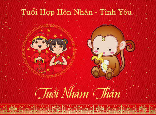 Tuổi Nhâm Thân hợp hôn nhân, tình yêu với tuổi nào?