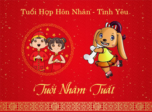 Tuổi Nhâm Tuất hợp hôn nhân, tình yêu với tuổi nào?