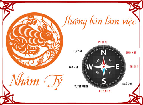 Xem hướng bàn làm việc và hướng ngồi hợp phong thủy cho tuổi Nhâm Tý