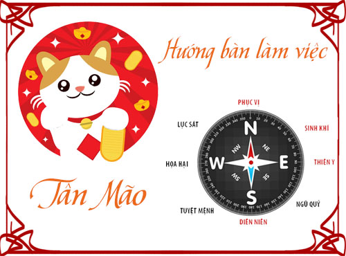 Xem hướng bàn làm việc và hướng ngồi hợp phong thủy cho tuổi Tân Mão