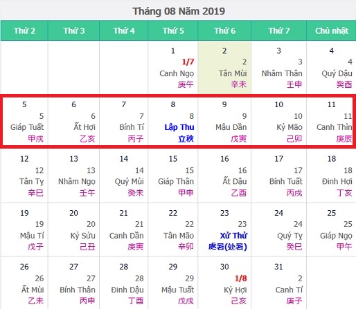 Tử vi tuần mới từ ngày 5/8 - 11/8/2019 của 12 con giáp
