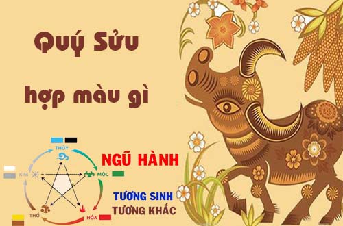 Tuổi Quý Sửu hợp màu gì theo phong thủy?